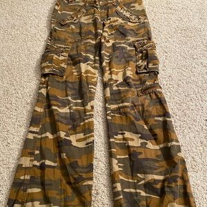 Miss Me camo cargo pants